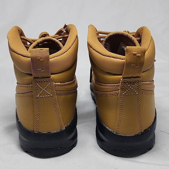 NIKE STYLE MANOA LTR (GS) WOMENS 5.5 SIZE CHILD 4Y COLORWAY WHEAT NEW - Picture 9 of 14